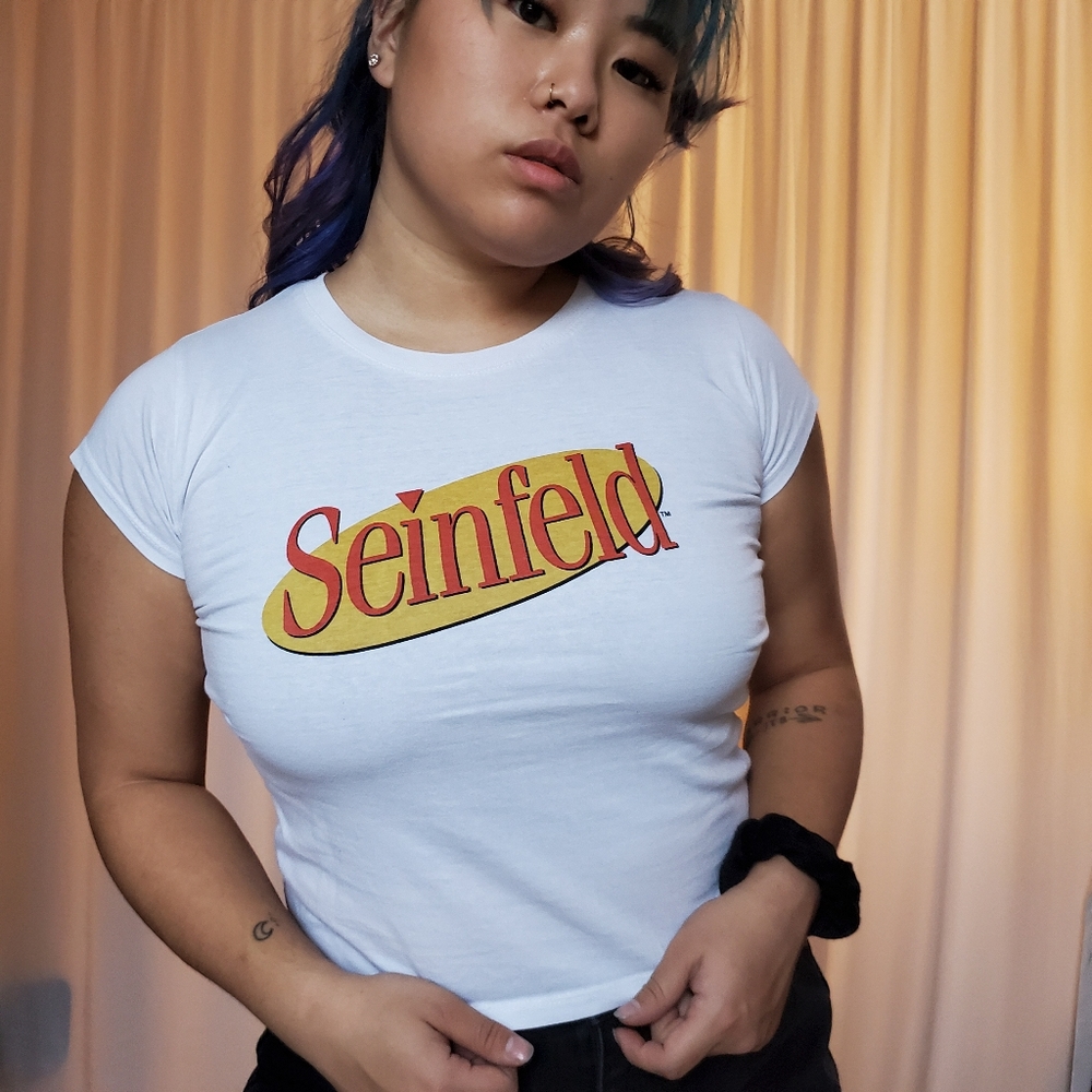 Seinfeld crop top